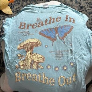 BDG Urban Outfitters Graphic mushroom long sleeves T-Shirt